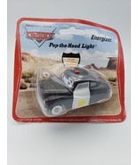 Disney Cars Sherrif Pop the Hood flashlight Light Energizer Keychain fro... - £10.34 GBP