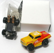 1990 Galoob Micro Machines 1/87th Shell 1967 Mustang Slot Car NOS MIB - £19.17 GBP