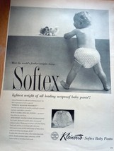 Kleinert’s Softex Baby Pants Magazine Advertising Print Ad Art 1960s - £3.97 GBP
