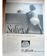 Kleinert’s Softex Baby Pants Magazine Advertising Print Ad Art 1960s - €4,34 EUR