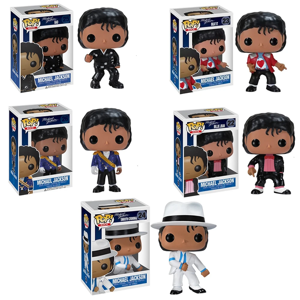 10cm Pop Beat It Dangerous Michael Jackson Anime Figure Pvc Action Figure - £15.39 GBP+