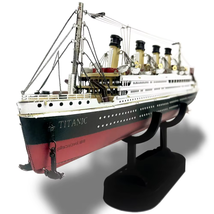 Piececool 3D Metal Puzzles Gifts for Adults Titanic Ship Model 226Pcs Cr... - £48.23 GBP