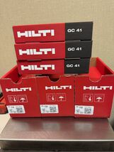 Hilti 3/4 GX-3 Pins with GC-41 Fuel Cell 2700 pins &amp; 3 fuel cells NIB Fr... - $484.11