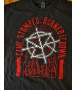 WWE Came Stomped Burned It Down Seth Rollins T Shirt - XL - Black - £19.84 GBP