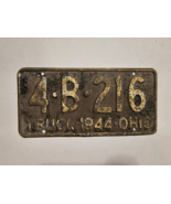 1944 Ohio Truck License Plate Tag All Original! # 4-B-216 OH - Vintage -... - $114.18 CAD