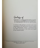 The Geologic Story of Yellowstone National Park William R Keefer 1972 - £7.34 GBP