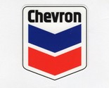 Chevron Gasoline Vinyl Decal Window Laptop hard hat up to 14&quot; Free Tracking - $2.99+