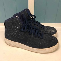 Nike Air Force 1 midnight navy blue speckle mens size 10.5 - £56.85 GBP
