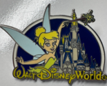 Disney World Where Dreams Come True Tinkerbell Cinderella Castle Pin 2007 - £9.38 GBP