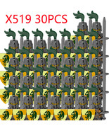 30PCS Military Building Blocks Medieval Time Roman Action Soider Figures... - $64.91 CAD