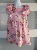 Gabby&#39;s Dollhouse Pink Dress Mercat Pandy Kitty Fairy Cakey Size 3T Girl&#39;s - £14.18 GBP