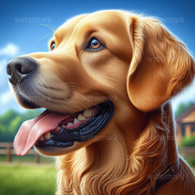 Digital Art Photorealistic Dog - £0.77 GBP