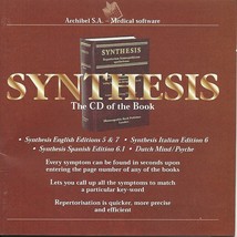 Synthesis The CD of the Book Archibel S.A. Medical Software Homeopathic Symptoms - £1.60 GBP