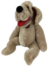 Ganz Bros Original Pupple Pet Wrinkles Plush Dog Stuffed Animal Puppet VTG 1981 - $32.70
