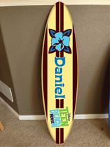 wall hanging surf board surfboard decor hawaiian beach surfing beach dec... - $89.99