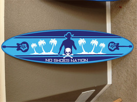 wall hanging surf board surfboard decor hawaiian beach surfing beach dec... - $79.99