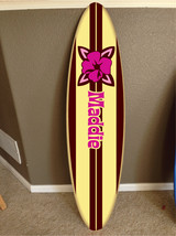 wall hanging surf board surfboard decor hawaiian beach surfing beach dec... - $79.99