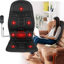 8 Modes Full Body Massager Cushion Back Seat Chair Car Pad Heat Mat Home Office - $80.99