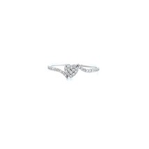 Diamonds Rings for Women, Heart Shape Ring, 10k Solid Gold, Natural Diamonds - £213.55 GBP