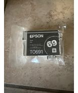 GENUINE Epson 69 T0691 Black Ink Cartridge for Stylus NX105 NX110 NX115 ... - $9.89