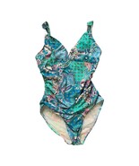 Love Your Assets by Spanx Sara Blakely Paisley One Piece Bathing Suit S ... - $34.19 CAD