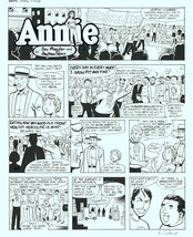 Little Orphan Annie Sunday Newspaper Comic Strip Original Art Andrew Pepoy - $296.99