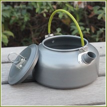 Outdoor Metal Water Kettle Camping Cook Pot with Removable Safety Handles - £33.77 GBP