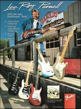 Lee Roy Parnell 1997 Fender Texas Roadhouse Stratocaster guitar ad advertisement - $4.70