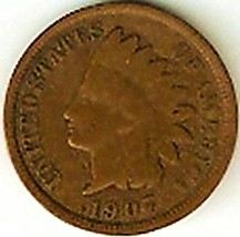 Indian Head Cent 1907 G  - £3.50 GBP