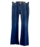 Arizona Jeans sz 5 long Favorite Flare Leg Stretch Denim Pants Back to S... - £11.94 GBP