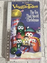 1996 &amp; 2002 Veggie Tales Classics:  The Toy That Saved Christmas VHS SEALED New - £7.55 GBP