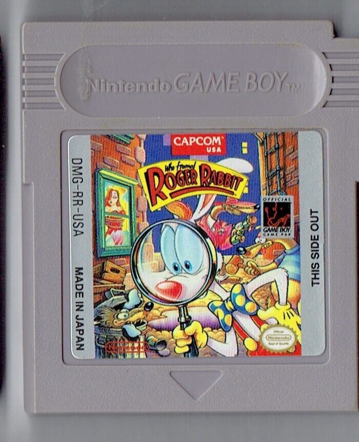 Primary image for Nintendo Gameboy Who Framed Roger Rabbit Video Game Cart Only Rare HTF