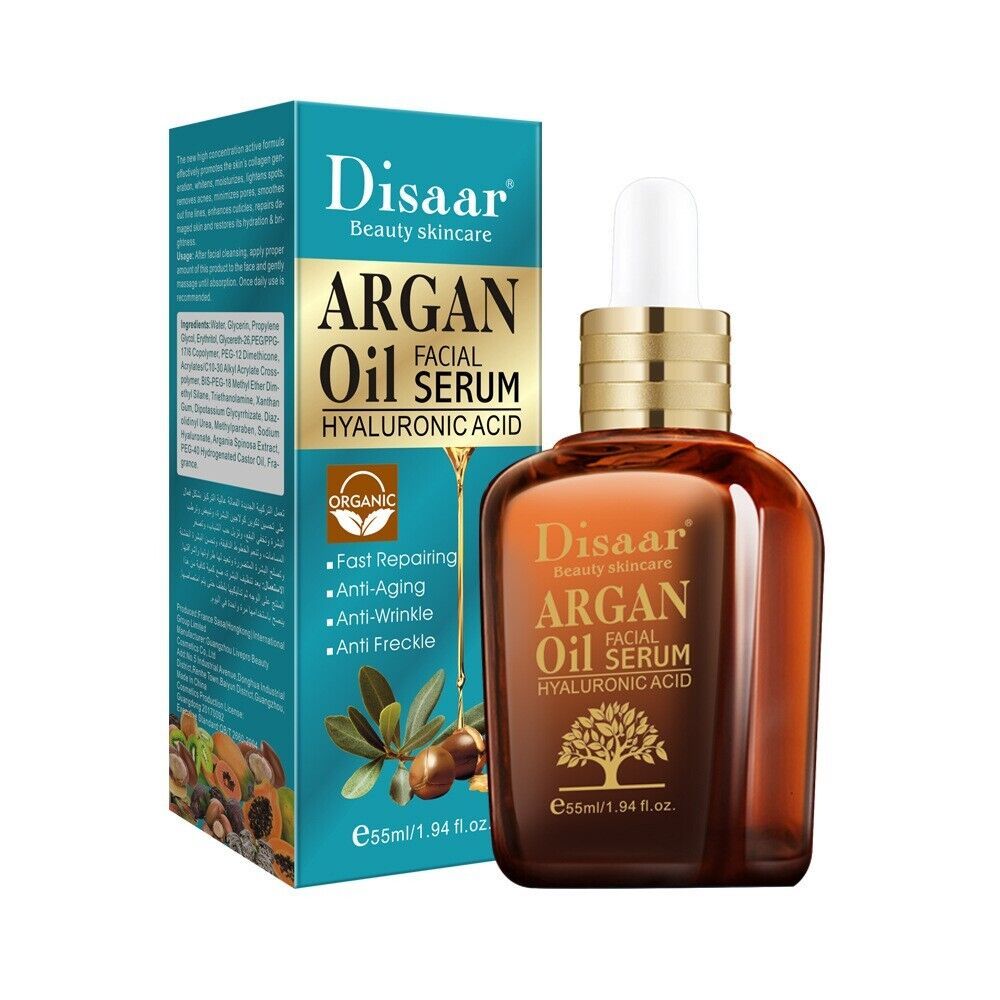 Argan Oil &amp; Hyaluronic Acid Anti Wrinkle Facial Serum Anti Aging - $5.00
