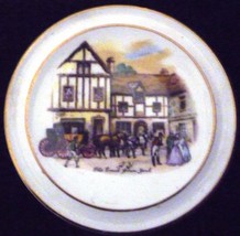 Vintage Royal Vale Bone China England Old Coach House York Miniature Plate - £9.24 GBP