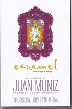 Art Exhibit By Juan Muniz At Caramel Bar/Lounge Bellagio Las Vegas Promo Card - £4.67 GBP