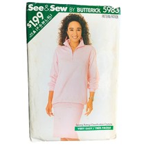 Butterick Misses Top Skirt Sewing Pattern Sz 6-22 5983 - Uncut - $14.84