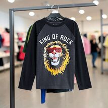 RUMI + RYDER The Classic Long Sleeve Raglan Graphic Tee Boys Size S - $19.80
