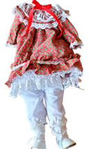 6 Piece VICTORIAN Fashion Doll Dress 15-17 inch French German Bisque Vinyl 1991 - £10.52 GBP