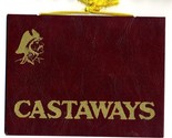 Castaways Restaurant Show Boat Lounge Dinner Menu 1970&#39;s - $24.72