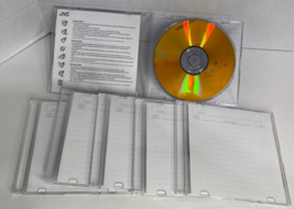 6 Pack Lot JVC DVD+R RW 120 Minute 4x 4.7GB w/ Slim Cases - New - £9.55 GBP