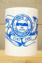 Vintage Coffee Mug Town of Christiansburg Virginia Bicentennial 1972-1992 - $20.78