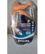 Digital Audio Coaxial Cable 6&#39; 24 K Gold ~ NEW SEALED - FREE SHIPPING - $409.23 MXN