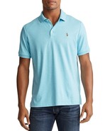 Polo Ralph Lauren Men&#39;s Classic Fit Soft Cotton Polo in Beach Aqua Heath... - $96.02 CAD