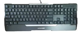 Abko Hacker K300 English Korean Plunger LED Wired Gaming Keyboard image 5