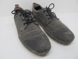 Roan By Bed-Stu Mens Gray Leather Distressed Sneakers Size US 11 - £15.13 GBP