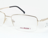 SIMPLY RUSH ! by Röhm 2420 270 PALE GOLD EYEGLASSES GLASSES ROHM 56-18-1... - $64.70