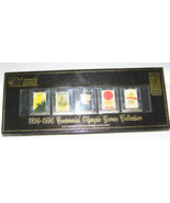 VINTAGE 1896-1996 OFFICIAL CENTENNIAL OLYMPIC SUMMER GAMES PIN SET - BOX... - $4.95