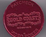 Gold coast video poker red token  thumb155 crop