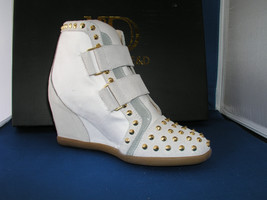 Women Hey Stud Wedge Maida Vale - Camel Shoe by BE&amp;D Maison Dumain - $54.99
