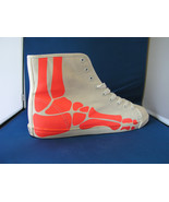 Men Fashion Designer Sneaker Boogie Man Bones Acid Red by BE&amp;D Maison Du... - $49.99